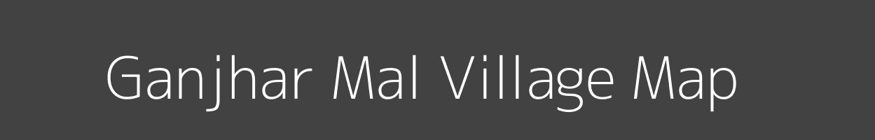 Map of Ganjhar Mal Village in Bihar Image