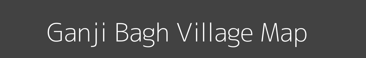 Map of Ganji Bagh Village in Jammu and Kashmir Image