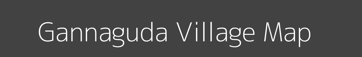 Map of Gannaguda Village in Madhya Pradesh Image
