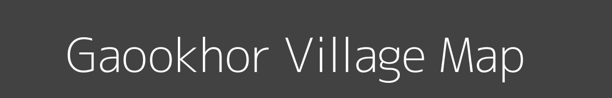 Map of Gaookhor Village in Uttar Pradesh Image