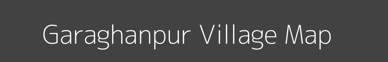 Map of Garaghanpur Village in Uttar Pradesh Image