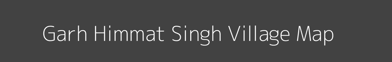 Map of Garh Himmat Singh Village in Rajasthan Image