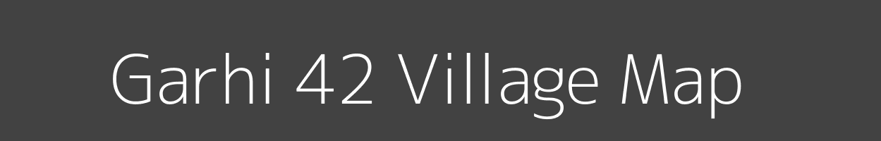 Map of Garhi 42 Village in Haryana Image