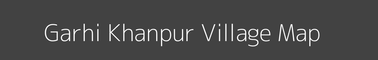 Map of Garhi Khanpur Village in Rajasthan Image