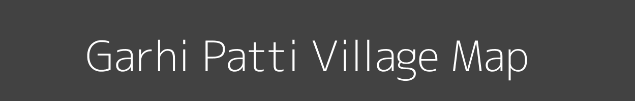 Map of Garhi Patti Village in Rajasthan Image
