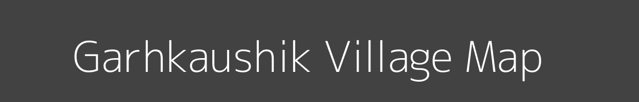 Map of Garhkaushik Village in Uttar Pradesh Image