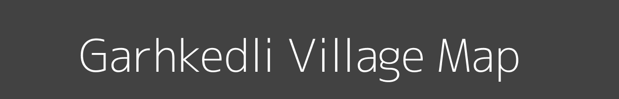 Map of Garhkedli Village in Jharkhand Image