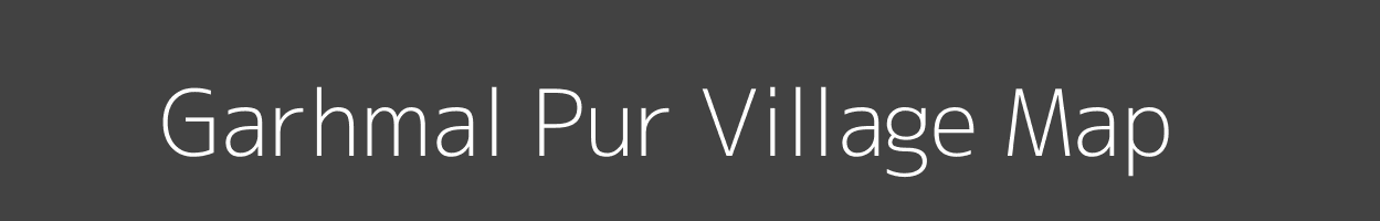 Map of Garhmal Pur Village in Uttar Pradesh Image