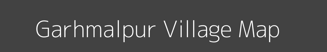 Map of Garhmalpur Village in Uttar Pradesh Image