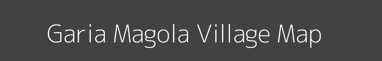 Map of Garia Magola Village in Uttar Pradesh Image