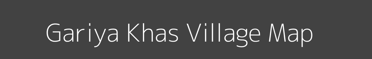 Map of Gariya Khas Village in Uttar Pradesh Image