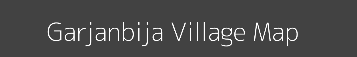 Map of Garjanbija Village in Madhya Pradesh Image