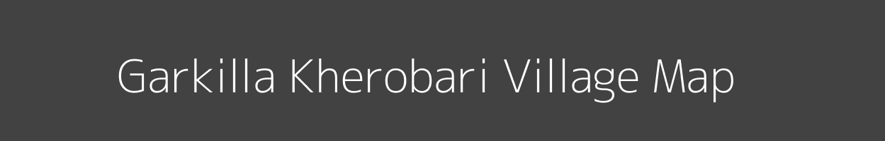 Map of Garkilla Kherobari Village in West Bengal Image