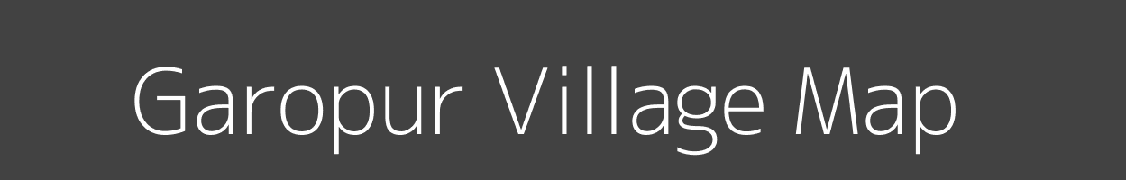 Map of Garopur Village in Uttar Pradesh Image