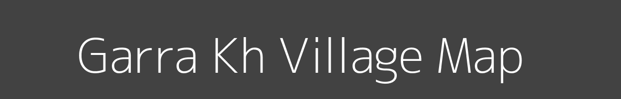 Map of Garra Kh Village in Maharashtra Image