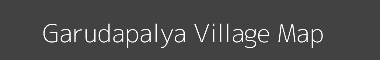 Map of Garudapalya Village in Karnataka Image