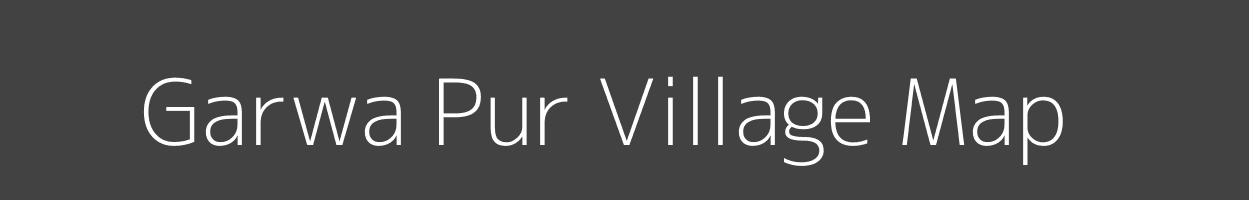 Map of Garwa Pur Village in Uttar Pradesh Image