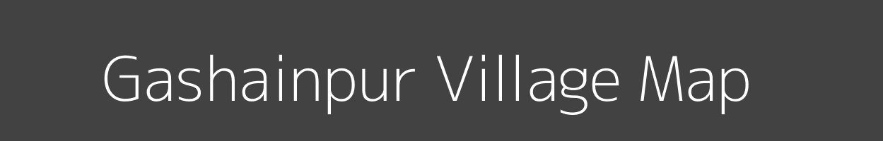 Map of Gashainpur Village in Bihar Image