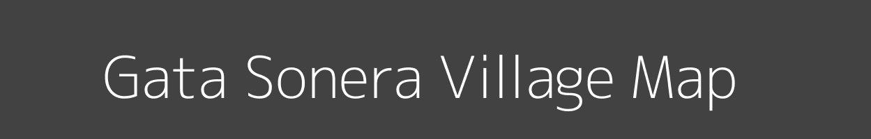 Map of Gata Sonera Village in Madhya Pradesh Image