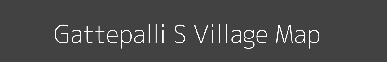 Map of Gattepalli S Village in Maharashtra Image