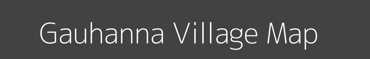 Map of Gauhanna Village in Uttar Pradesh Image