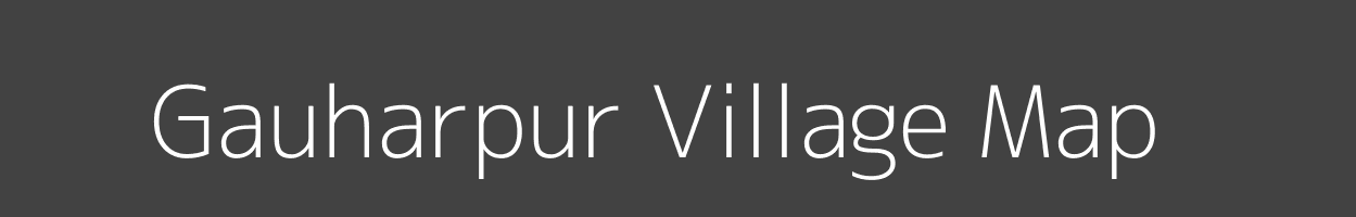 Map of Gauharpur Village in Uttar Pradesh Image