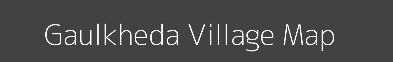 Map of Gaulkheda Village in Maharashtra Image