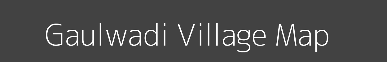 Map of Gaulwadi Village in Maharashtra Image