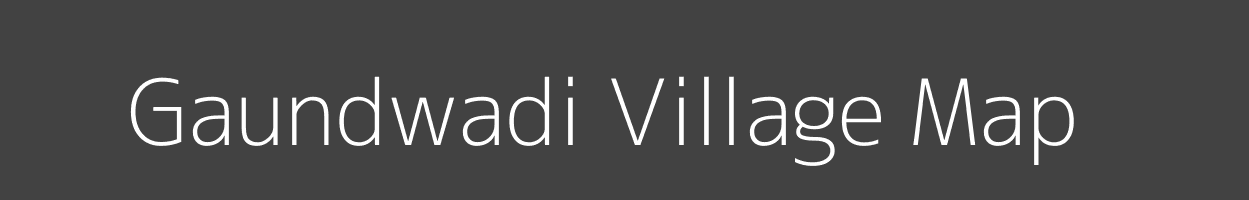 Map of Gaundwadi Village in Maharashtra Image