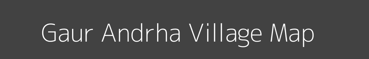 Map of Gaur Andrha Village in Bihar Image