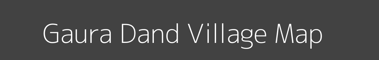 Map of Gaura Dand Village in Uttar Pradesh Image