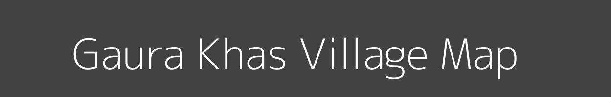 Map of Gaura Khas Village in Uttar Pradesh Image