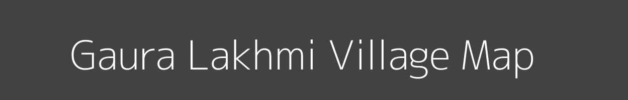 Map of Gaura Lakhmi Village in Uttar Pradesh Image