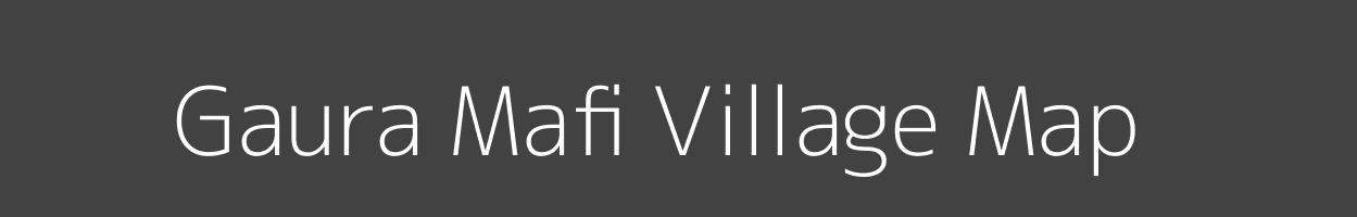 Map of Gaura Mafi Village in Uttar Pradesh Image