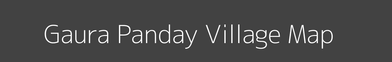 Map of Gaura Panday Village in Uttar Pradesh Image