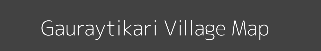 Map of Gauraytikari Village in Uttar Pradesh Image