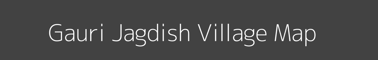 Map of Gauri Jagdish Village in Uttar Pradesh Image