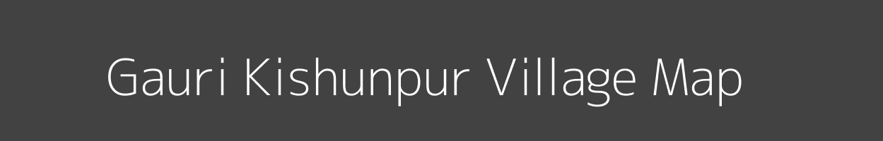Map of Gauri Kishunpur Village in Uttar Pradesh Image