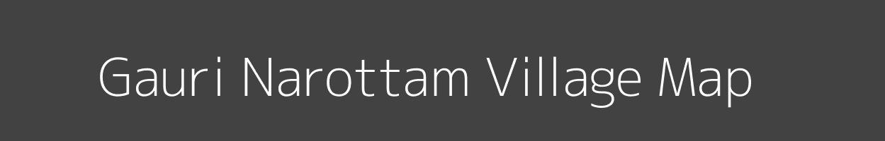 Map of Gauri Narottam Village in Uttar Pradesh Image