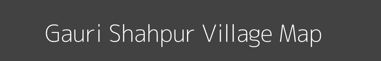 Map of Gauri Shahpur Village in Uttar Pradesh Image