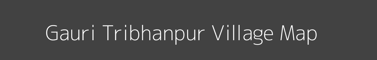 Map of Gauri Tribhanpur Village in Uttar Pradesh Image