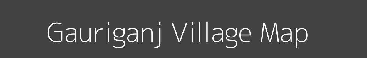 Map of Gauriganj Village in Jharkhand Image