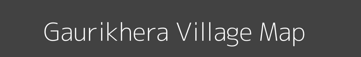 Map of Gaurikhera Village in Uttar Pradesh Image