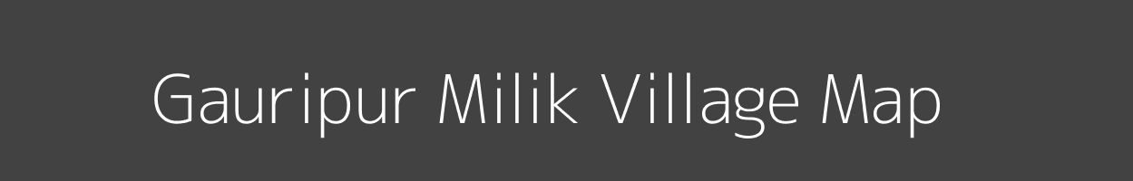 Map of Gauripur Milik Village in Bihar Image