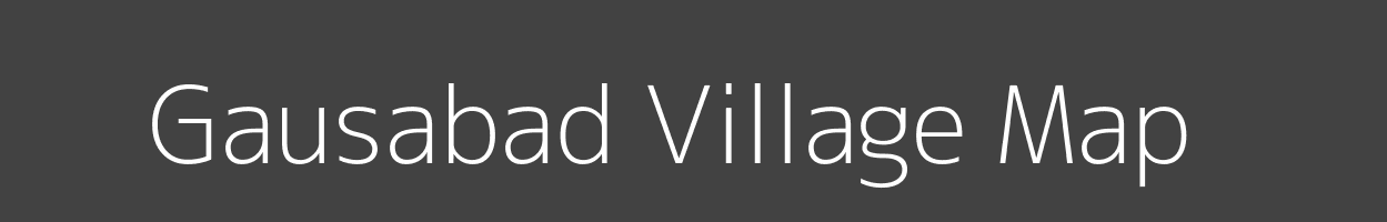 Map of Gausabad Village in Bihar Image