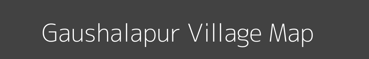 Map of Gaushalapur Village in Uttar Pradesh Image