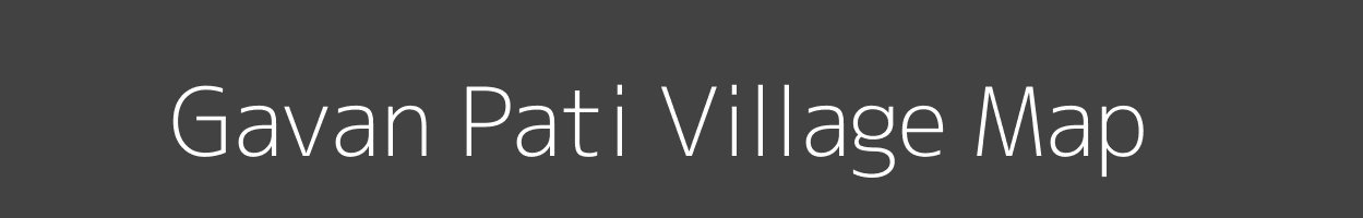 Map of Gavan Pati Village in Uttar Pradesh Image