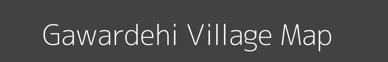 Map of Gawardehi Village in Madhya Pradesh Image