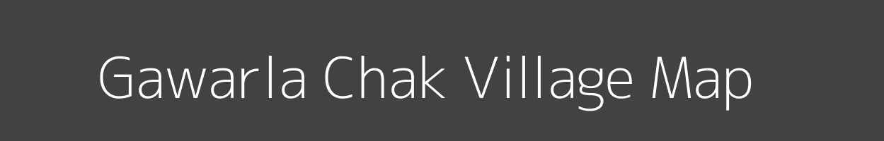 Map of Gawarla Chak Village in Maharashtra Image