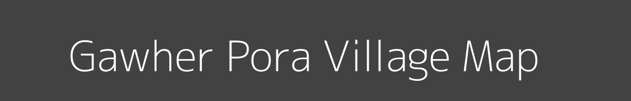 Map of Gawher Pora Village in Jammu and Kashmir Image